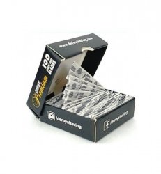 Derby Premium Enkeleggade Rakblad - 100-pack