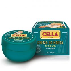 Cella Milano Shaving Cream Soap Bowl Aloe Vera 150ml