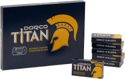 Dorco Titan Dubbeleggade Rakblad 100-pack