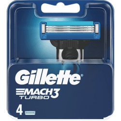 Gillette Mach3 Turbo - 4 rakblad