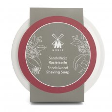 Mühle Shaving Soap Sandalwood i porslinskål 65g