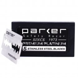 Parker Premium Platinum Dubbeleggade Rakblad 5-pack