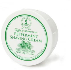 Taylor of Old Bond Street Shaving Cream Peppermint 150g