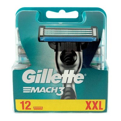 Gillette Mach3 - 12 rakblad